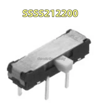 10 Db SSSS212200 Japán ALPOKBAN behozatali egyenes csatlakozó 4 láb 3 gear függőleges oldalra csúszó kapcsoló lehet egyenes verni