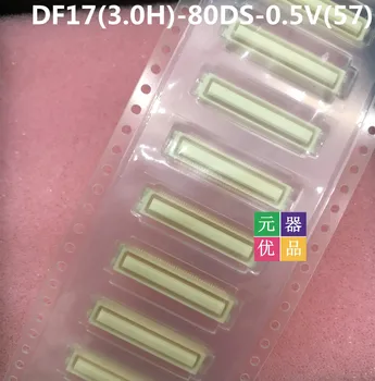 5DB~50PCS/SOK DF17(3.0 H)-80DS-0,5 V(57) 0, 5 MM, 80PIN SMD Új, eredeti