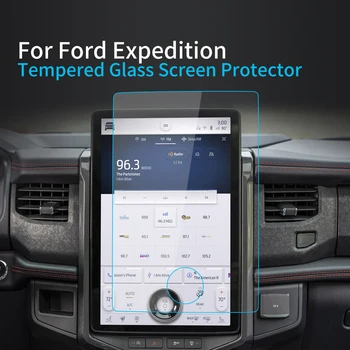 Autó Matricák Képernyő Védő Ford Expediton 23 Navigátor-Kijelző Edzett Üveg Védő FilmCar Tartozékok Járművek