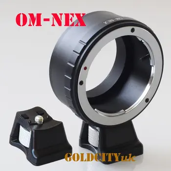 OM Mount Objektív-E a mount nex Adapter gyűrű háromlábú Állvány a NEX NEX-3/C3/5/5N/6/7/5T A7 A7II A7r A3000 A5000 A6000 kamera