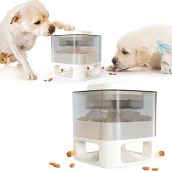 1.2 L Automatikus kutya feeder interaktív játék kutya alkalmas a kis, illetve közepes háziállatok IQ képzés lassú feeder -, illetve az egészséges táplálkozás