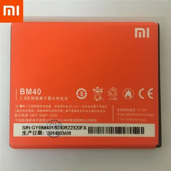 100% - os Tartalék új BM40 Akkumulátor 2030mAh a Xiaomi Mi Redmi 1 1S Akkumulátor raktáron A nyomon Követési számot