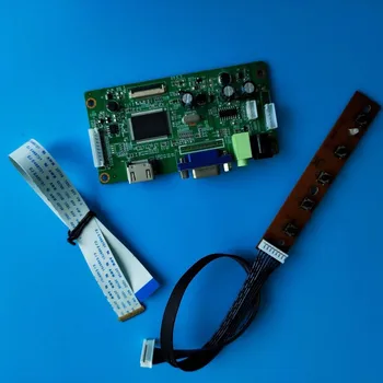1366x768 KIT VGA Kijelző LED DRIVER EDP HDMI a LTN156AT39-L04/L01/W01/B01/L04 Panel EDP Vezérlő driver LCD DIY Monitor