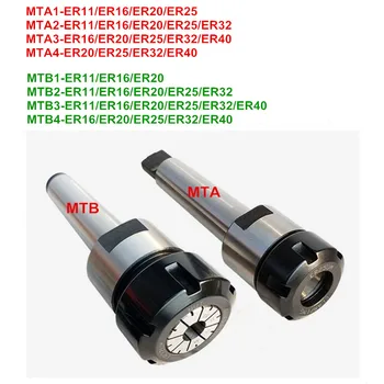 1db MTB/MTA/MT1/MT2/MT3/MT4 Morse kúpos ER11/ER16/ER20/ER25/ER32/ER40 collet chuck Jogosultja CNC szerszámtartó bilincs