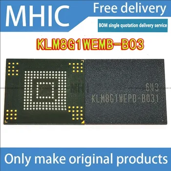 1DB/SOK KLM8G1WEMB-B031 FBGA-153 Memória 8 gb Memória Flash Részecske IC Chip