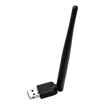 2.4 G 150Mbps Wifi Adapter Hálózati Kártya Laptop USB WiFi Vezeték nélküli LAN Adapter Antenna DVB-T2 S2 DVB TV Set Top Box MT7601