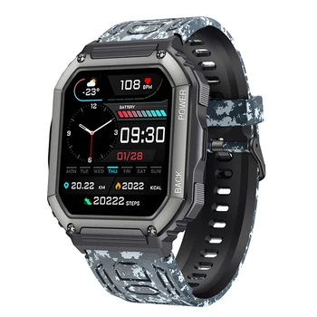 2023 Új Intelligens Karóra Férfi Nagy Akkumulátor Zene Fitnesz pulzusszám Tracker Bluetooth Telefonos Hívás Sport Smartwatch Az IOS-Android