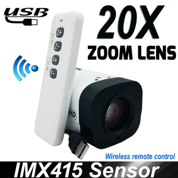 20X Zoom Auto Focus 4K USB-Élő Streaming Kamera Üzleti Találkozó távoktatás Videót az Élő adás Wifi Távirányító