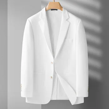 5813 -2023 Őszi-téli új termék, férfi öltöny üzlet hétköznapi egyszerűség rács egyetlen nyugati kabát férfi felső kabát