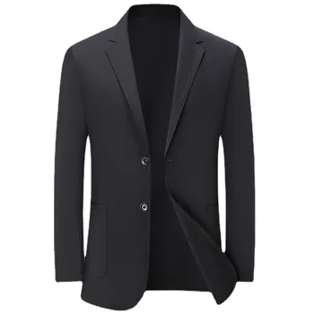 6544-2023 új koreai trendi üzleti szabadidő szakmai kabát férfi fény luxus Yinglun stílusú ruha