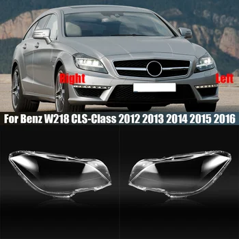 A Benz W218 CLS CLS260 CLS300 CLS350 2012-2016 Fényszóró Fedél Átlátszó Búra Fényszóró Shell Lencse Plexi