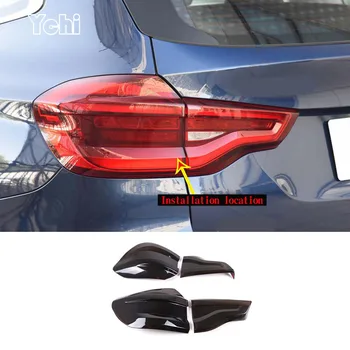 A BMW X3 G01 2018-2021 Autó Hátsó hátsó Lámpa Dekoráció Fedél Lámpa Lámpa Trim Köret Lámpa Csuklyát Dekorációs Kiegészítők