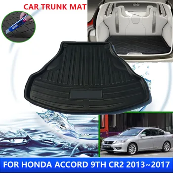 A Honda Accord 9. CR2 2013~2014 2015 2016 2017 Autó Hátsó Csomagtartó Protector Pad Auto Vízálló Bélés nyálkásodásgátló Mat Accessorie