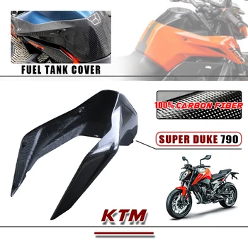A KTM Superduke 790 2018 2020 2021 2022 100% - Os Teljes Száraz Szén-Rost Test Spoiler Szett Részei füle tartályfedél Motorkerékpár