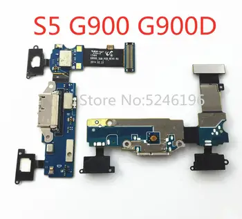 A Samsung S5 G900 G900D G900F G900A G900T G900V G9008V G9008W Töltő Töltő Port Dokkoló Csatlakozó Micro USB Port Flex Kábel