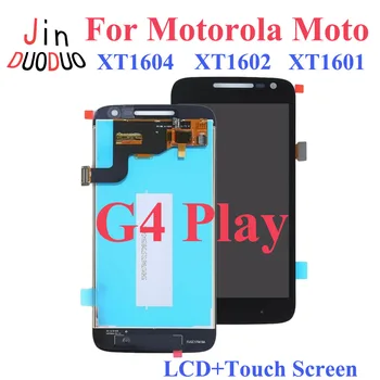 AAA+ A Motorola Moto G4 Játszani LCD Kijelző érintőképernyő Digitalizáló Közgyűlés XT1601 XT1602 XT1603 MOTO G4 JÁTSZANI Lcd Replaceme