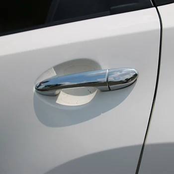 ABS Chrome A Mazda CX-5 CX5 2017 2018 2019 2020 Kocsi ajtaját védő Kezelni a Dekorációs Fedelet, Trim Matrica, autó tartozékok