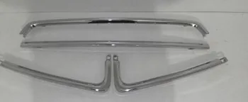 ABS króm hűtőrács trim körül Racing grillek fénysáv trim 2010-2012 Mitsubishi ASX ABS króm hűtőrács trim körül Racing grillek fénysáv trim 2010-2012 Mitsubishi ASX 1
