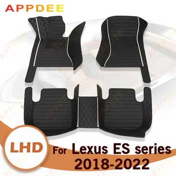 APPDEE Autó szőnyeg a LEXUS ES sorozat 200 300h 260 2018 2019 2020 2021 2022 Egyéni auto láb Párna autó szőnyeg fedél