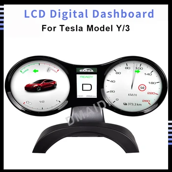 Autó LCD Digitális Műszerfal, a Tesla Model 3 / Modell Y Head-up Display Panel Mérőműszer