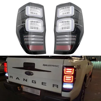 Autó LED-es hátsó Lámpák hátsó Lámpa Ford Ranger T8 2015-2022 Hátsó Lámpa, DRL + Dinamikus indexet + Reverse + Fék LED