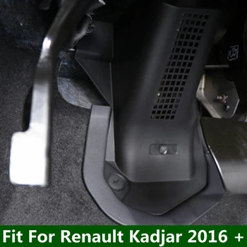 Autó Stílus Kormánykerék Tengely Védőburkolat Trim Renault Kadjar 2016 - 2022 Fekete Belső Módosítás Tartozékok