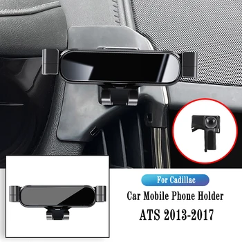 Autós Telefon tartó Cadillac ATS 2013-2017 Gravitáció Navigációs Konzol GPS Állni Levegő Kilépő Klip Forgatható Támogatás Tartozékok