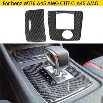 belső Berendezés A Mercedes-benz CLA45 AMG A45 GLA45 Szénszálas Felszerelés Surround Base Rekesz Fedelét tartozékok LHD & RHD