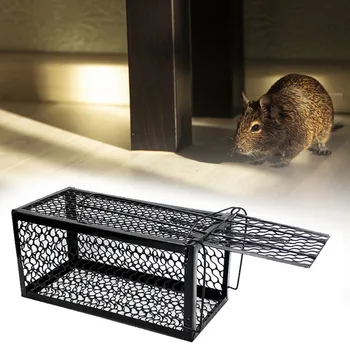 Beltéri Újrafelhasználható Patkány a Ketrecben sintérek Háztartási Egerek Csapda Ketrec egérfogó én-zár Egérfogó Rágcsálók Csapda