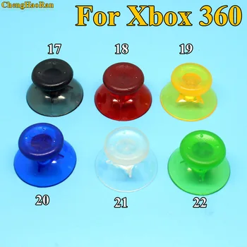 ChengHaoRan 100 Átlátszó vezérlő Xbox 360 Vezetékes / Vezeték nélküli Vezérlő Rúd Kap Gamepad Markolatok Fedezze 22color