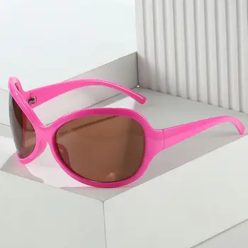 Egyedi Király Y2K Túlméretezett Szemüveget, Sport napszemüvegek Hip-Hop Napszemüveg Árnyalatok