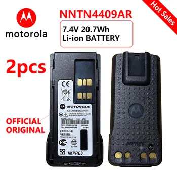 Eredeti Motorola NNTN4409AR Újratölthető Li-ion Akkumulátor Motorola P8668 P338D walkie-talkie 2800mAh Batteria
