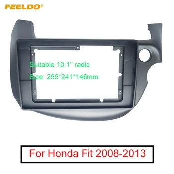 FEELDO Autó Sztereó Audio 2Din Fascia Keret Honda Fit 2008-2013 10.1