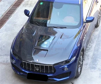 Igazi Szénszálas Átlátszó Első Lökhárító Motor Motorháztető, Motorháztető Nyílás Fedelét A Maserati Levante 2016-2022 Igazi Szénszálas Átlátszó Első Lökhárító Motor Motorháztető, Motorháztető Nyílás Fedelét A Maserati Levante 2016-2022 0