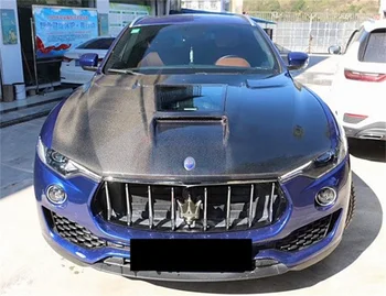 Igazi Szénszálas Átlátszó Első Lökhárító Motor Motorháztető, Motorháztető Nyílás Fedelét A Maserati Levante 2016-2022 Igazi Szénszálas Átlátszó Első Lökhárító Motor Motorháztető, Motorháztető Nyílás Fedelét A Maserati Levante 2016-2022 1
