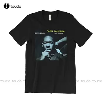 John Coltrane-T-Shirt - Kék Vonat Lp Art - Thelonious Monk - Jazz Ikonok - Legendák Bowling Ingek Férfiak Számára Egyedi Ajándék Xs-5Xl