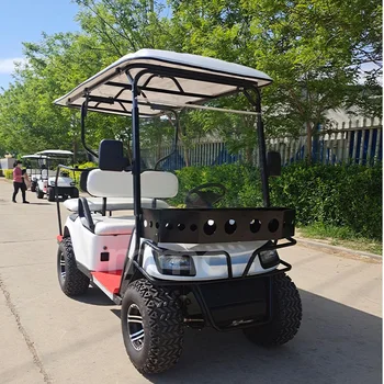 Kína Elektromos Jármű Gyári Specializálódott A Termelés Alacsony Sebességű Városnézés Autók Biztonsági Járőr Kocsik, golfkocsik