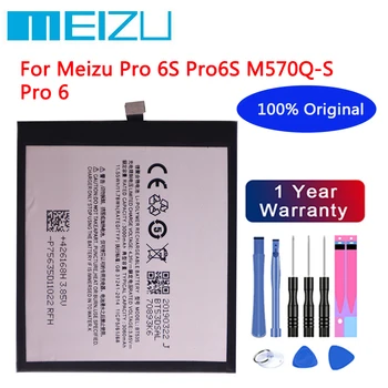 Meizu 100% Eredeti Akkumulátor BT53S A Meizu Pro 6S Pro6S M570Q-S Pro 6 3060mAh Magas Minőségű Telefon Akkumulátorok Raktáron + Eszközök