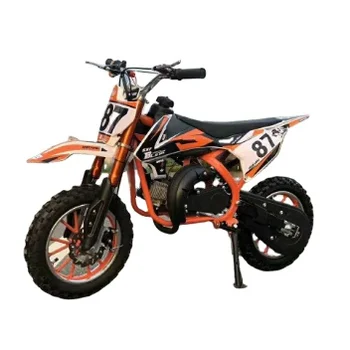 Mini Dirt bike 2 Stroke 10-es Benzin Kerekek 49cc 100cc Levegő Hűvös Hajtómű, Elektromos Indítás, Off Road Dirt bike Gyerekeknek