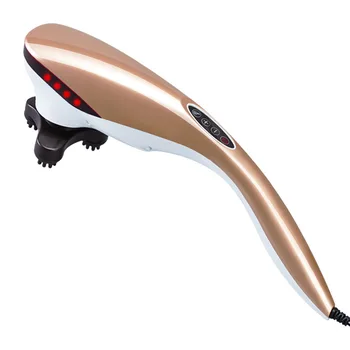 Multi-funkciós Elektromos Delfin Masszázs Gép Kalapács Sokk Infravörös Roller Nyak Masszázs, fájdalomcsillapító Test Masszázs Gép