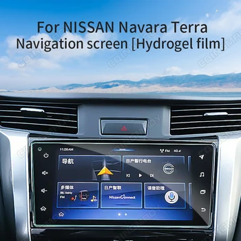 NISSAN Navara Terra Keresse navigációs eszköz képernyő karcálló belső védő Hidrogél film