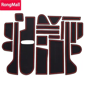 RongMall Kapu nyílás pad HONDA N BOX 2017 - 2021 NBOX FJ3 FJ4 Japán Belső Ajtó Pad pohártartó csúszásgátló szőnyeg FEHÉR PIROS