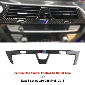 Szénszálas Autó Központi Vezérlő Levegő Kilépő Dekoráció Keret klímaberendezés Outlet BMW M3-M5-5 Sorozat G30 G38 540i 2018