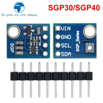 TZT SGP40 SGP30 levegőminőség-Érzékelő, Digitális TVOC Érzékelő Chip Kompatibilis az Arduino Demo Board