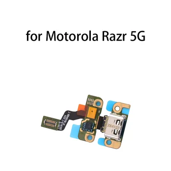 USB Töltés Port, Jack Dock Csatlakozó Töltés Testület Flex Kábel Motorola Razr 5G