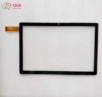 Új 10,1 Hüvelyk Fekete P/N HZYCTP-102690 Tabletta Kapacitív érintőképernyő Digitalizáló Érzékelő Külső üveglap
