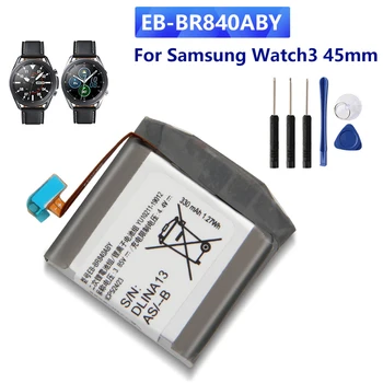 Új Csere Akkumulátor EB-BR840ABY Samsung Watch3 Watch3 Verzió SM-R840 SM-R845F 45mm 340mAh Óra Akkumulátor