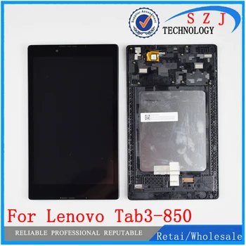 Új Lenovo TAB3 8.0 850 850F 850M TB3-850 TB3-850M TB-850M Tab3-850 érintőképernyő Digitalizáló Üveg + LCD Kijelző egység