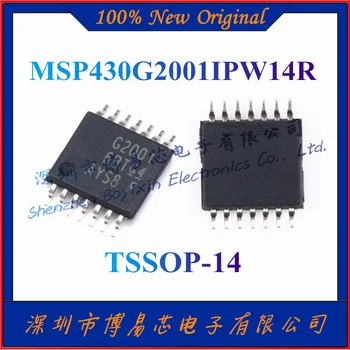 ÚJ MSP430G2001IPW14R 16MHz MCU Chip 0.5 KB Flash, 128B SRAM, illetve Időzítő ，TSSOP-14